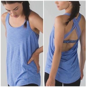 Lululemon Wild Tank Heathered Lullaby